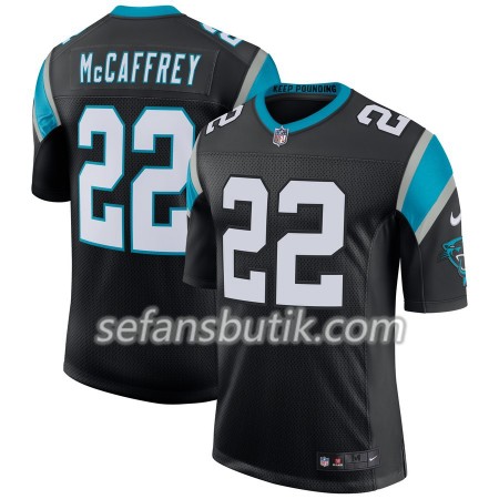 Carolina Panthers Tröjor Christian McCaffrey 22 Nike Svart - Herr Carolina Panthers Tröjor Christian McCaffrey 22 Nike Svart - Herr